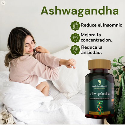 Ashwagandha orgánica PREMIUM ORIGINAL